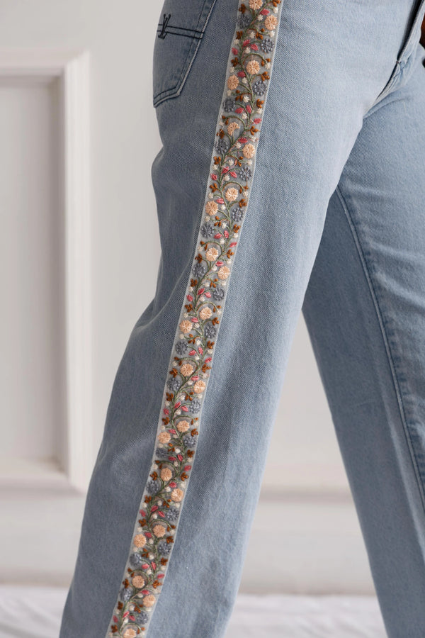 Flora Fade Denim